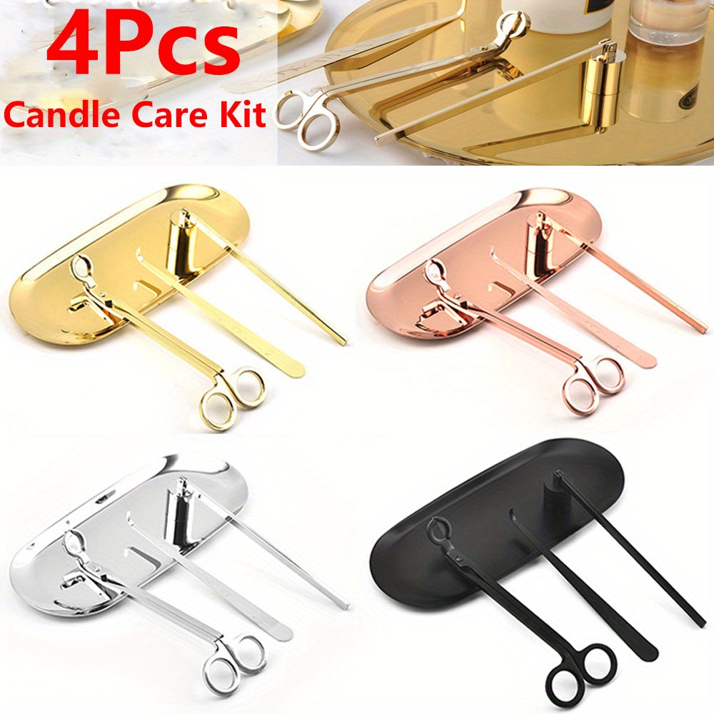 4pcs/set Luxury Candle Care Ki - đánh giá và giá Home Improvement Kit