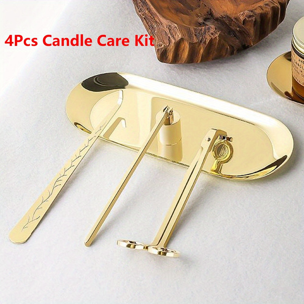 4pcs/set Luxury Candle Care Ki - đánh giá và giá Home Improvement Kit