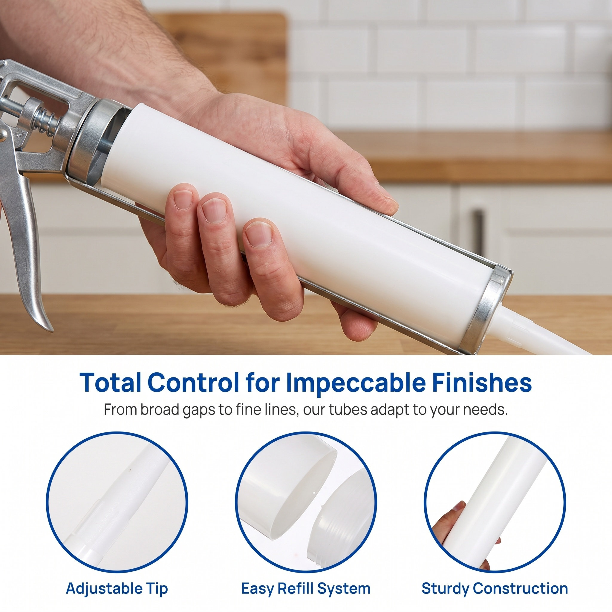 Refillable Empty Caulk Tubes 5 - đánh giá và giá Home Improvement In
