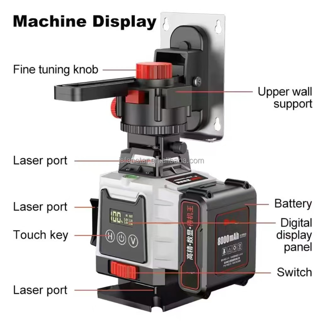 ATVNew Digital 16 Lines Green  - đánh giá và giá Level Laser Line