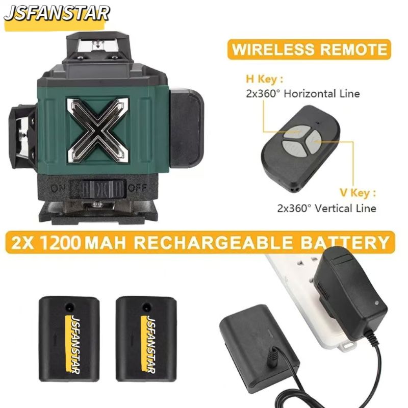 ATV4in1 Battery Powerd Adjusta - đánh giá và giá Level Laser Line