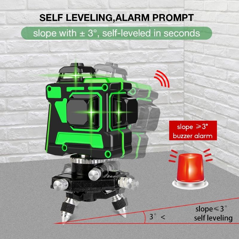 ATV3d 12 Line Outdoor Long Ran - đánh giá và giá Level Laser Line