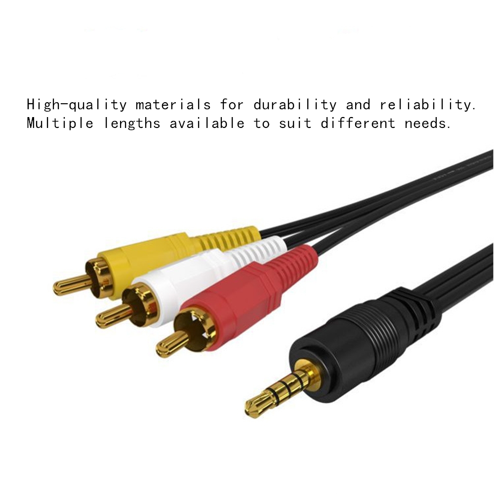 3.5mm to 3 RCA Audio Video Cab - đánh giá và giá Home Improvement Videos