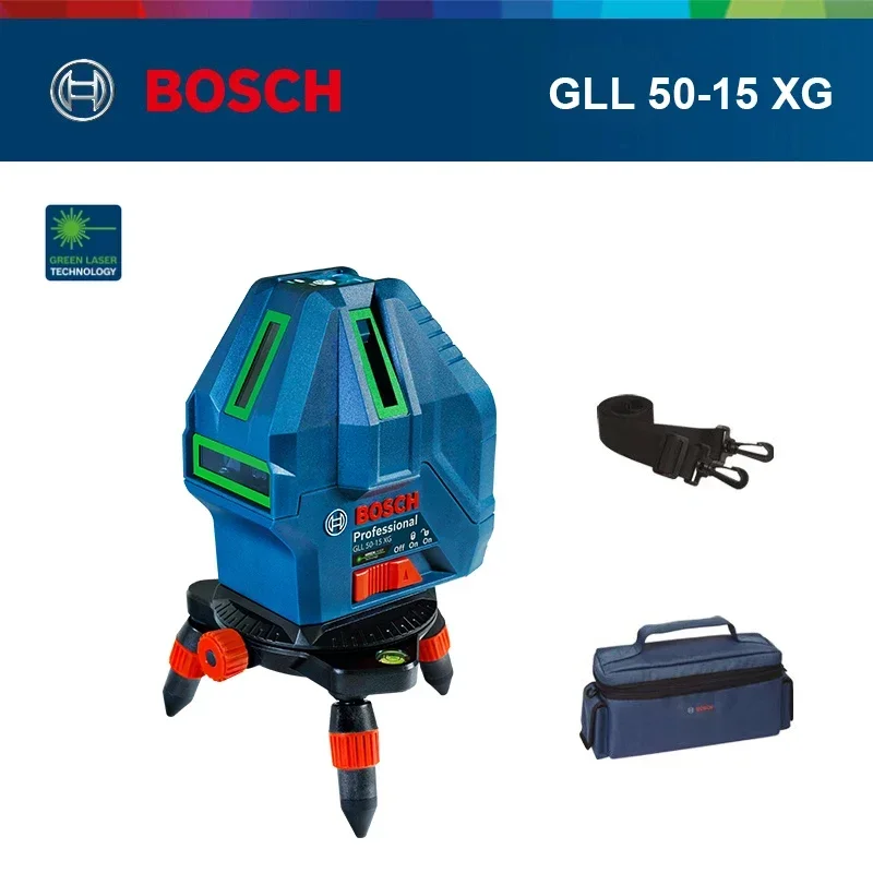 Bosch GLL 50-15 XG Green Laser - đánh giá và giá Level Laser Line