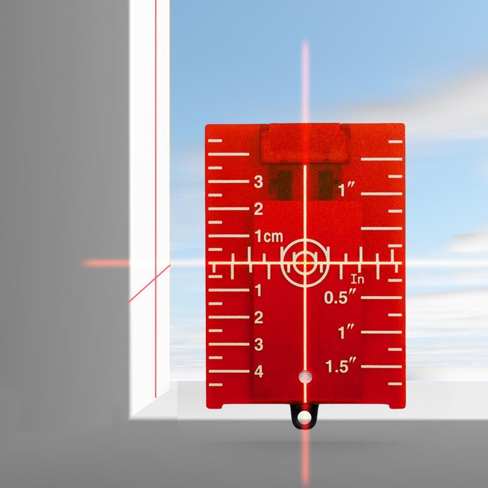 Target Card Plate for Green Re - đánh giá và giá Level Laser Line