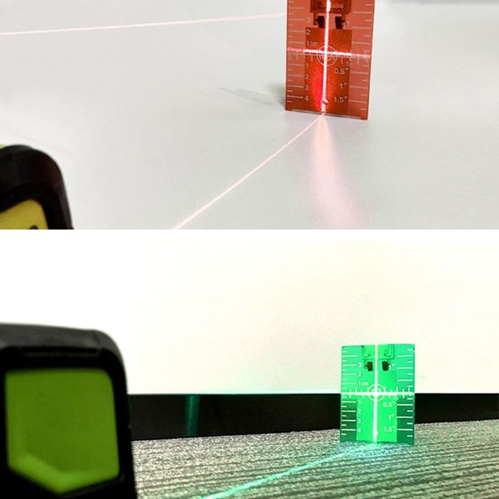 Target Card Plate for Green Re - đánh giá và giá Level Laser Line