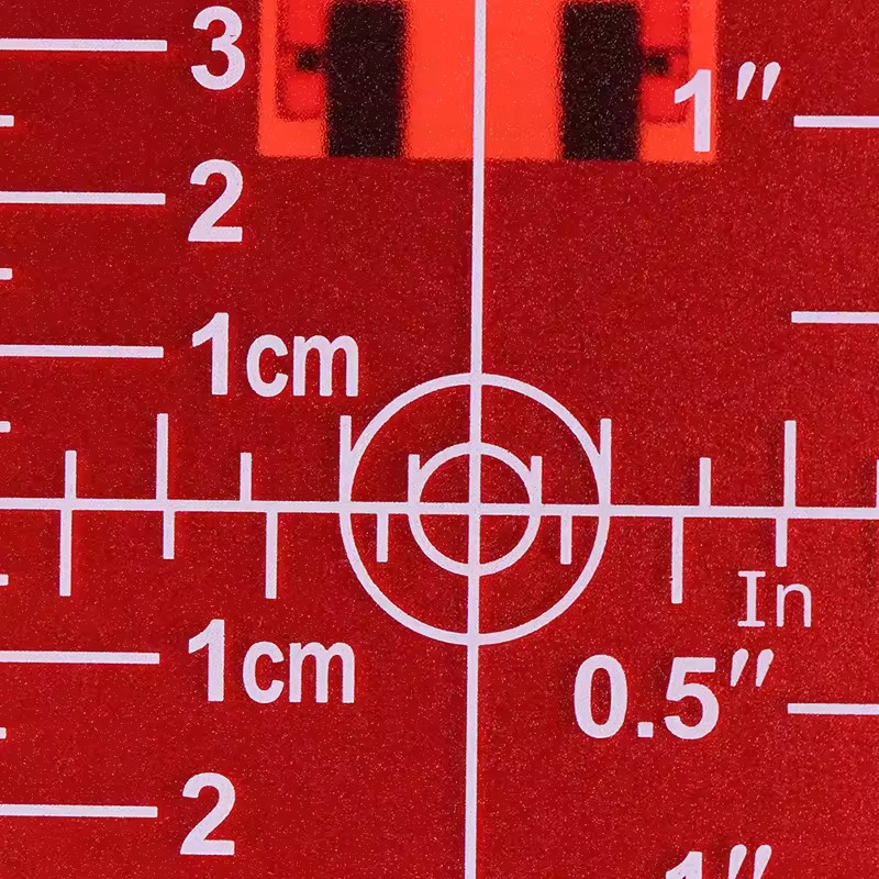 Red/green Target Plate Card Wi - đánh giá và giá Level Laser Line